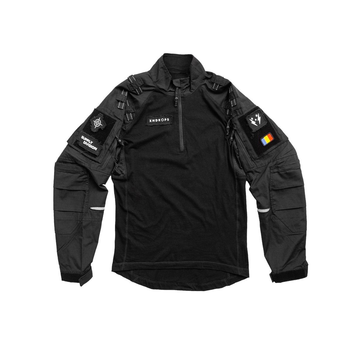 military super gimmick shirt blouson XS黒 pentru-poze-produse-