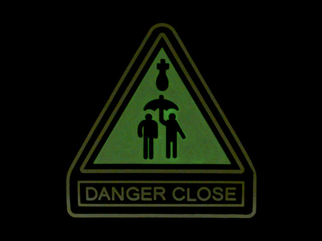 DANGER CLOSE PVC PATCH – xndrops