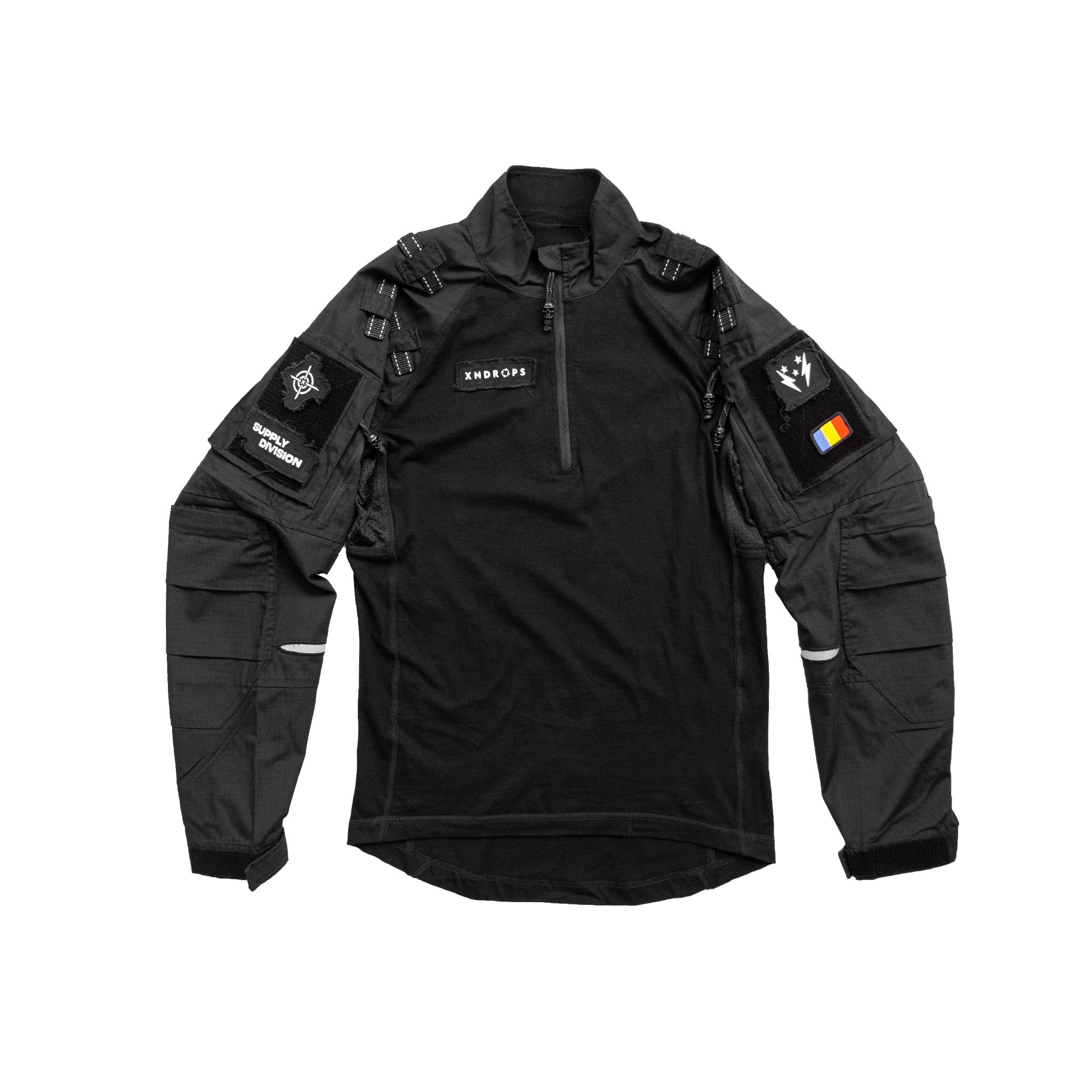 ★MAINBOOTH★[Pat&Mat] Tool Box Hood T-Shirt(BLACK)★正規品 TACTICAL SHIRT 1.0 – xndrops